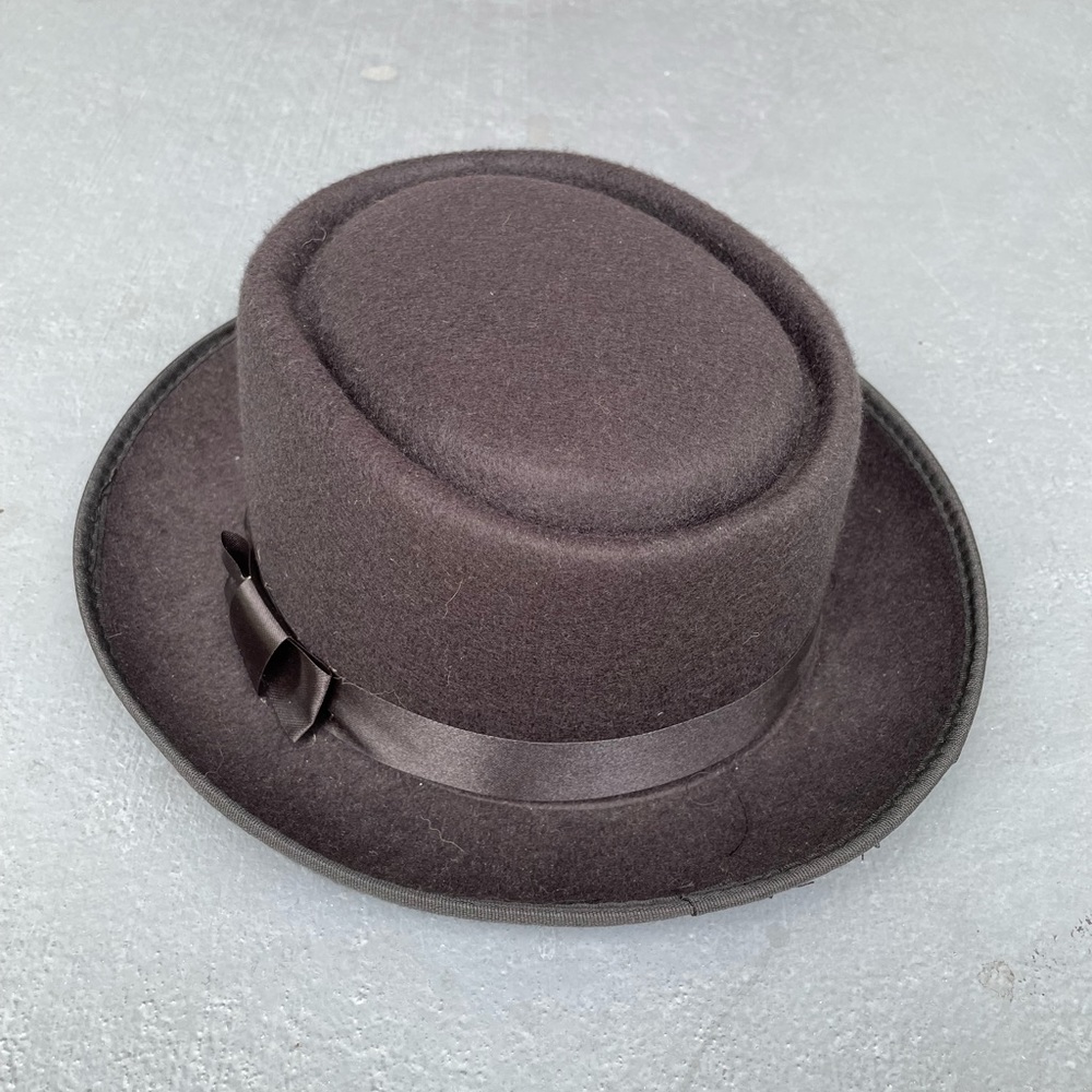Black unisex fedora hat